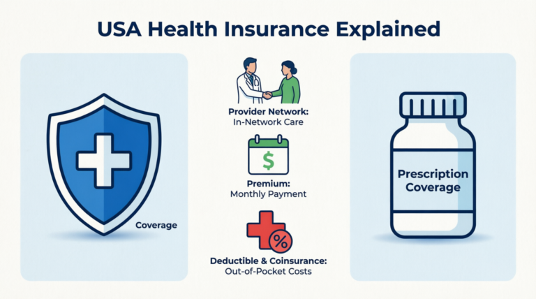 Health Insurance in the USA: How Plans, Premiums, Deductibles, and Coverage Work